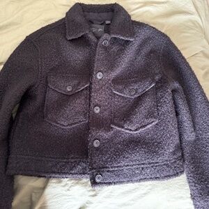 RD style cropped coat